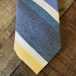 Dockers NEW Tie Blue/Yellow Striped